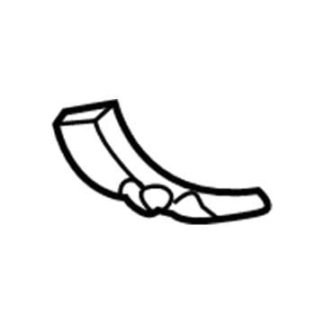 Lexus 17597-50060 Protector, Exhaust Pipe, Lower No.5