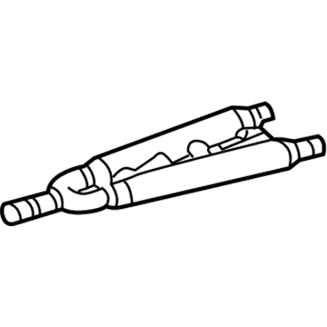 Lexus 17420-50190 Exhaust Center Pipe Assembly