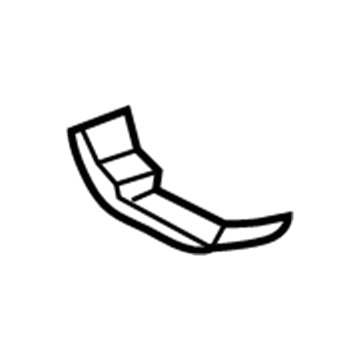 Lexus 17598-50040 Protector, Exhaust Pipe
