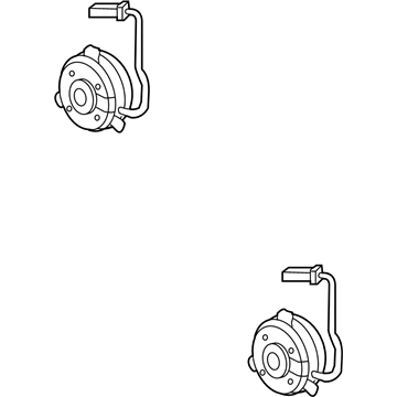 Honda 19030-RRA-A01 Motor, Cooling Fan
