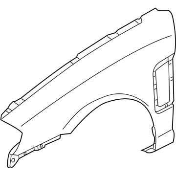 Hyundai 66311-2C020 Panel-Fender, LH