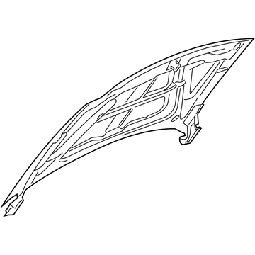 Mopar 55369587AG Hood Panel