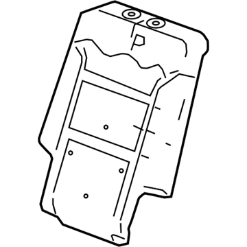 GM 84250289 Seat Back Pad