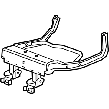 GM 84655438 FRAME ASM-3RD ROW ST CUSH RR
