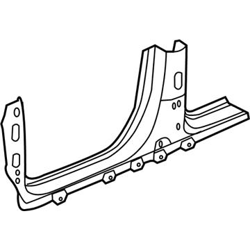 Honda 04641-TG7-A00ZZ Panel, L. Side Sill