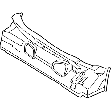 BMW 51-48-8-243-778 Upper Sound Insulating Dash Panel