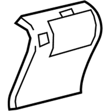 Toyota 58923-0C030-C0 Rear Cover