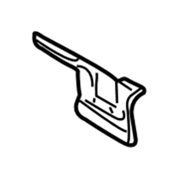 BMW 51-71-8-220-947 Left Water Channel Cover