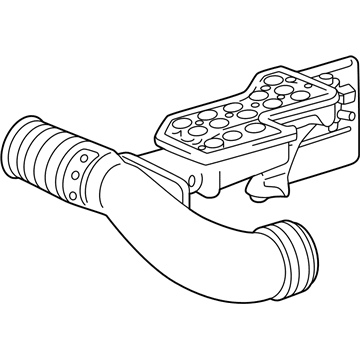 Lexus 17875-50270 Pipe, Intake Air Connector