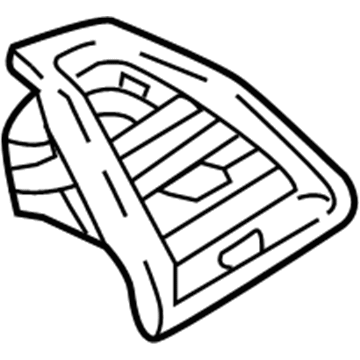 BMW 64-22-9-363-439 Fresh Air Grille, Driver'S Side