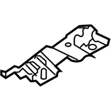 Hyundai 85350-3X000 Bracket-Absorber Side, LH