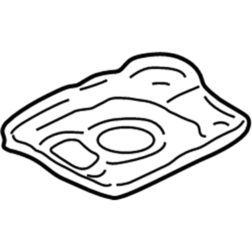 Kia 2152537200 Plate-BAFFLE