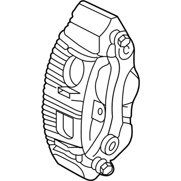 Ford GU2Z-2V121-ERM Caliper Assembly