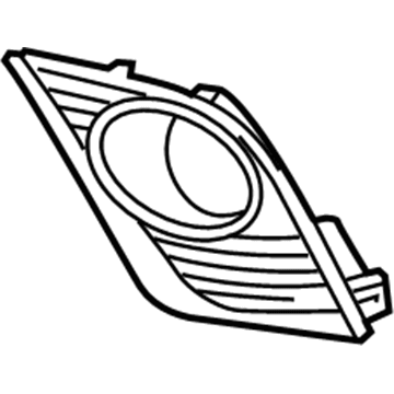 Lexus 52112-76040 Extension, Front Bumper