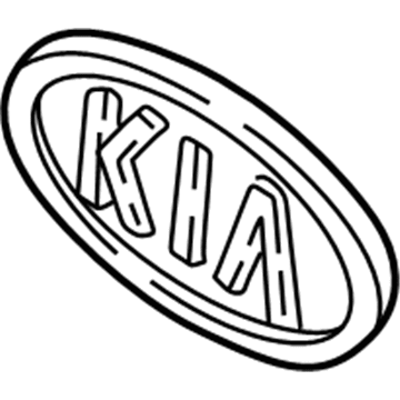 Kia 863203E500 Emblem