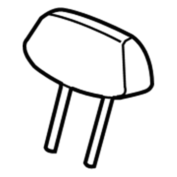 Acura 81340-STX-L31ZA Headrest (Premium Black)