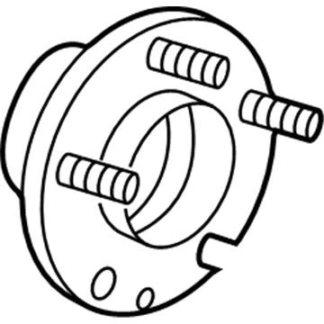 Ford 6E5Z-1104-BA Front Hub