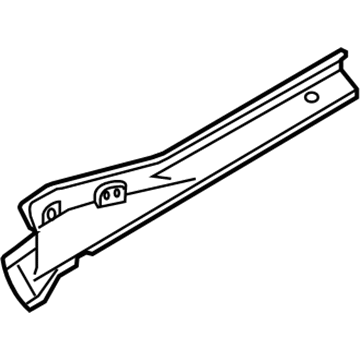 Nissan 76330-5Z030 Rail-Side Roof, Inner RH