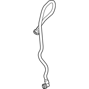 BMW 16-12-2-752-537 Breather Line