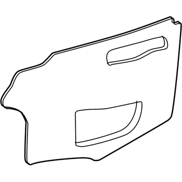 Toyota 67831-21020 Water Shield