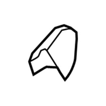 Hyundai 88285-3S000-HZ Shield Cover-Front Seat Inner, LH