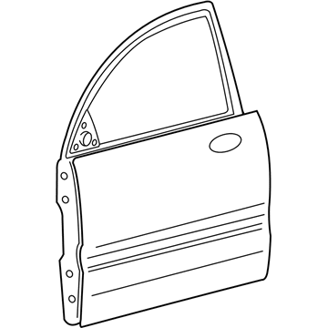 Kia 760033D110 Panel Assembly-Front Door LH