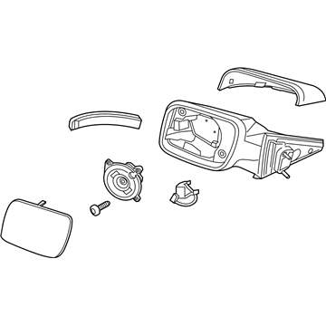 Ford KB5Z-17682-EA Mirror Outside