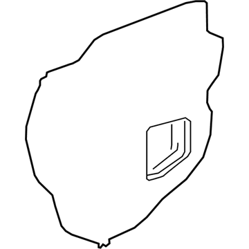 Lexus 67831-78010 Cover, Front Door Service