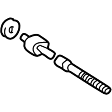 Lexus 45503-39135 End Sub-Assy, Steering Rack