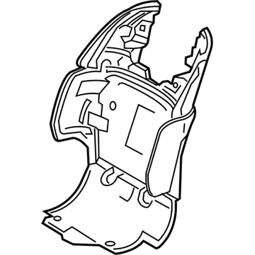Lexus 71705-50260-A6 Board Sub-Assembly, Front Seat