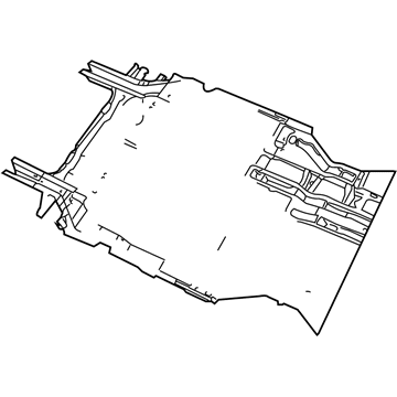 Mopar 5109032AC CROSSMEMBER-Floor Pan
