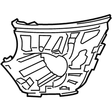 BMW 51-11-7-370-799 Mounting Front Light Left