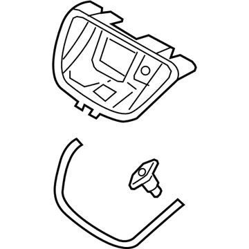 Nissan 65730-3NA5A Cover Assembly-Charge Port