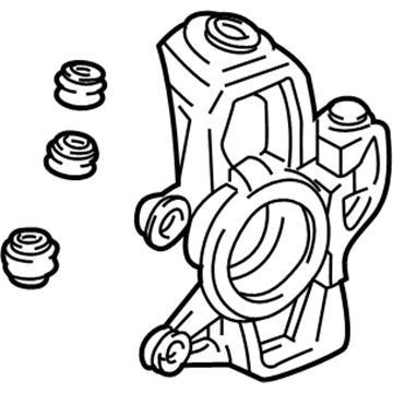 Acura 51210-SL0-010 Knuckle, Right Front