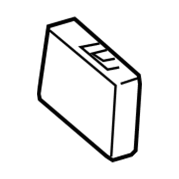 Lexus 89815-76020 Computer, Seat Belt