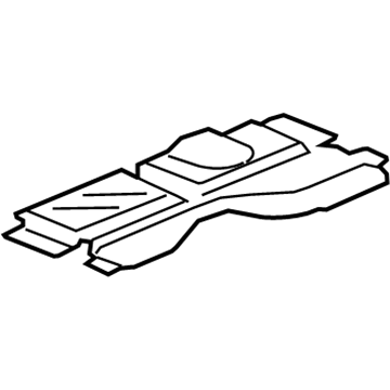 GM 15081303 Rear Shield