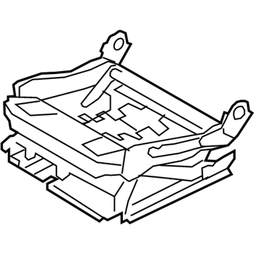 BMW 52-10-7-250-055 Seat Mechanism, Semi-Electric, Left