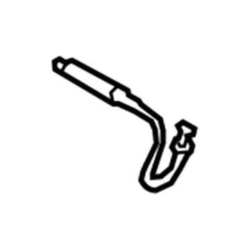 BMW 52-10-7-068-603 Bowden Cable Horizontal Adjustment
