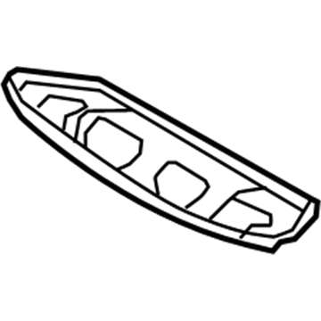 BMW 52-10-7-184-349 Left Supporting Plate