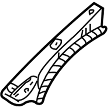 BMW 41-11-8-237-611 Section Of Left Reinforcement