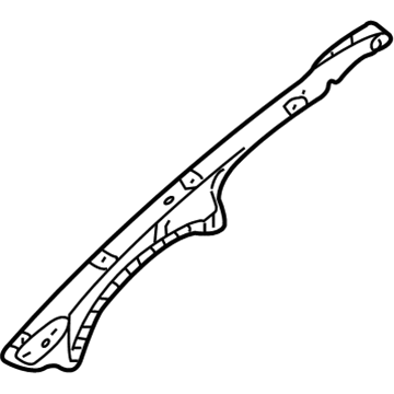 BMW 41-11-8-234-043 Wheel Housing Strut, Front Left