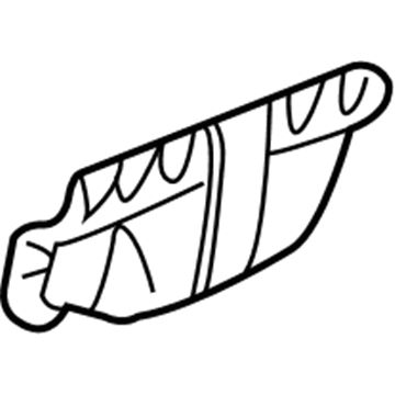 BMW 41-11-8-239-195 Left Stabilizer Support