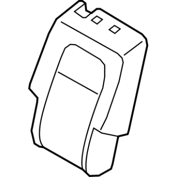 Ford LC5Z-7866600-AE COVER ASY - REAR SEAT BACK