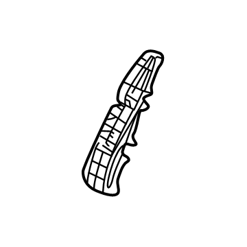 Lexus 71184-50030 Support, Front Seat Back
