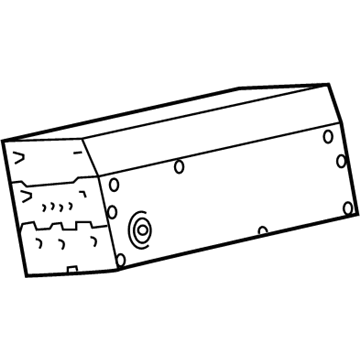 Lexus 86431-48010 Display, Display & Navigation Module