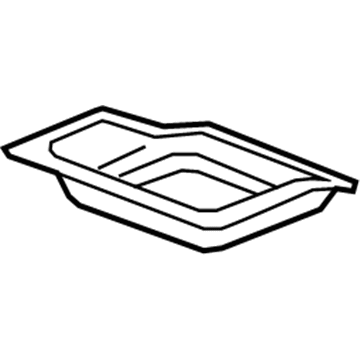 GM 95429562 Panel Reinforcement Plate