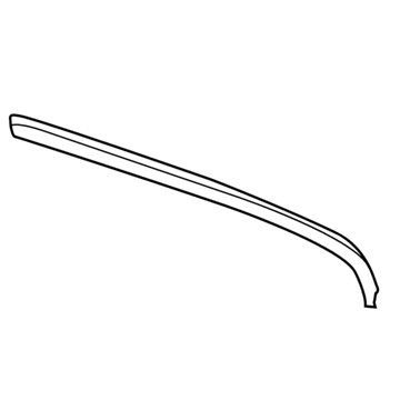 Lexus 75987-76011 Stripe, Rear Door, Outer