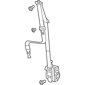 GM 84645065 Belt & Retractor