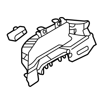 Nissan 68240-6GP0A LID-CLUSTER