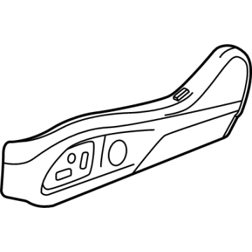 GM 84791848 Outer Finish Panel